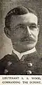 Wood as a lieutenant while in command of the torpedo boat USS Du Pont, 1897–1898