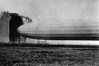 L 18 before the accident in November 1915