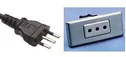 Type L (CEI 23-50); max 10–16 A