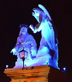 Statue of Christ in the Olive Garden
