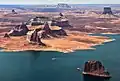 Tower Butte in upper right corner