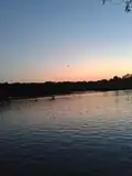 Lake in Hauz Khas Village in the year 2014.