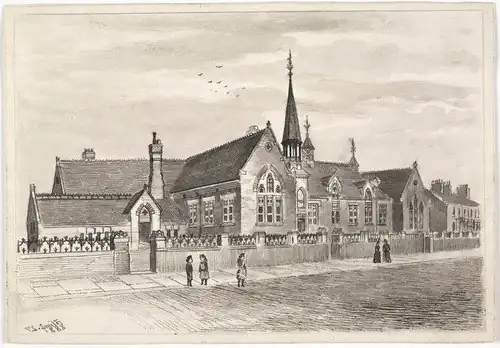 Lambert Street school, built 1879 (F. S. Smith, c. 1888)