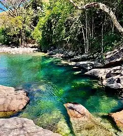 Image 54Lavrinhas, in the state of São Paulo, is a well-known destination due to its crystal waters (from Tourism in Brazil)