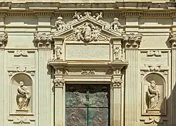 The Western portal