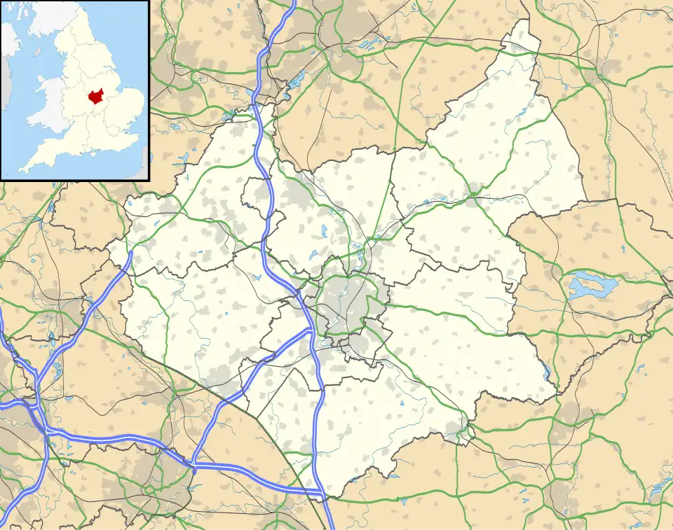 Sewstern is located in Leicestershire