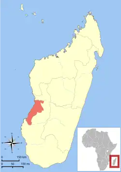 Map of range
