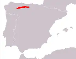 Map of range