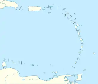 Sombrero is located in Lesser Antilles