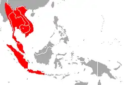Map of range