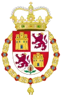 Same arms, with crown's arches bent