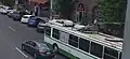 LiAZ trolleybus on route 9 on Khanjyan Street