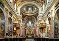 Interior with the main altar