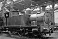0-6-0T GWR 2198 (ex-BP&GVR No. 10) at Llanelly shed in 1958