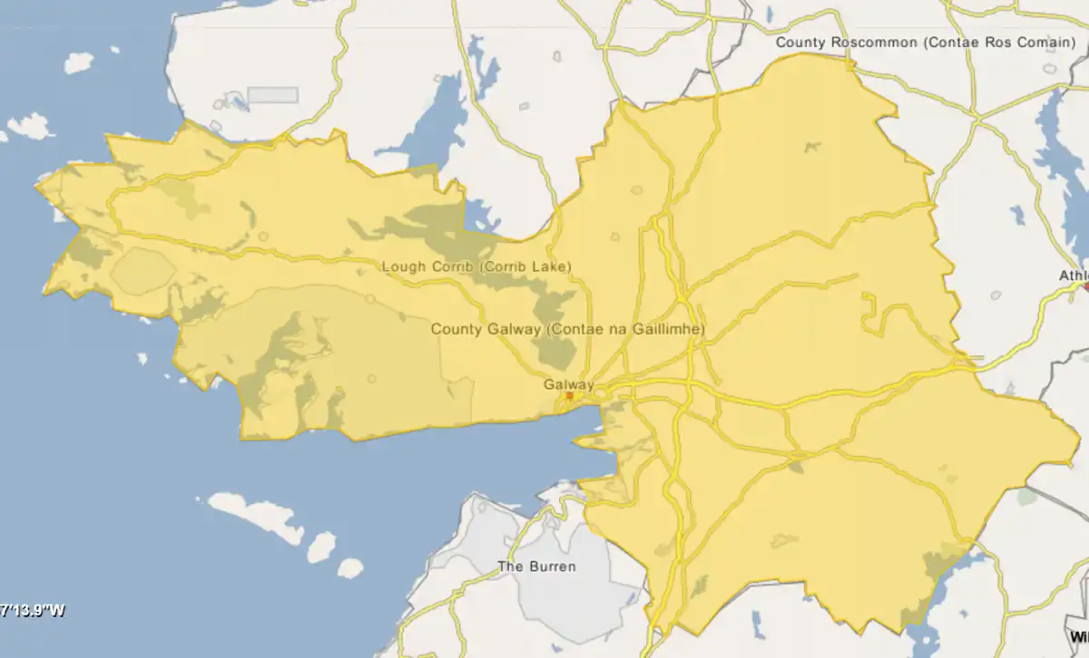 An Mám is located in County Galway