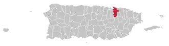 San Juan map