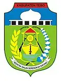 Coat of arms of Tebo Regency