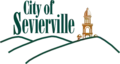 Official logo of Sevierville, Tennessee