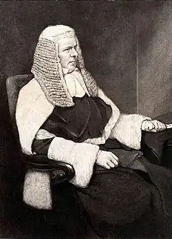Sir Colin Blackburn (1813–1896), the first law lord appointed under the Appellate Jurisdiction Act 1876