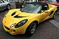 US "Federal Elise" configuration of a standard Lotus Elise on display in Indiana