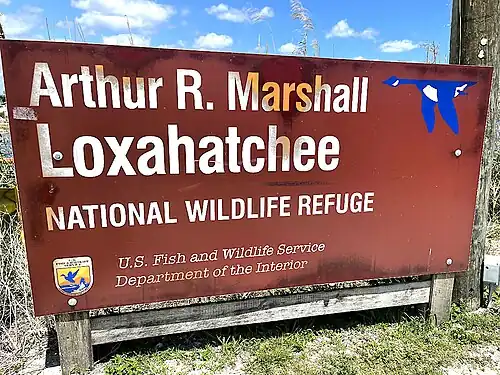 Sign at Hillsboro Area trailhead