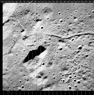 Rima Schröter, on February 18, 1967 (0°56′N 6°13′W﻿ / ﻿0.93°N 6.21°W﻿ / 0.93; -6.21)