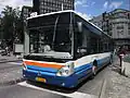 A Luxembourg City bus at the bus station
