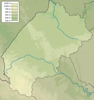 Sheptytskyi is located in Lviv Oblast
