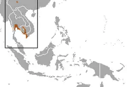 Map of range