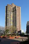 Tower façade and exterior