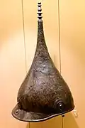 Gaulish bronze helmet, France, 4th century BC