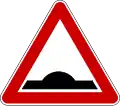 Warning for bumps