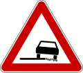 Dangerous hard shoulder
