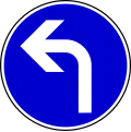 Turn left ahead