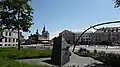 MS Estonia memorial on the central square