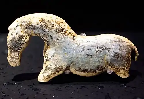 Horse figurine from Vogelherd Cave, Germany
