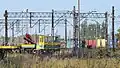 Railway freight station