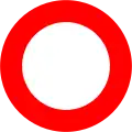 12a) — No throughfare