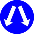 25c) — Pass on either side