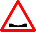3b) — Dip on road
