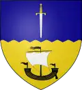 Arms of Macfie of Langhouse, Renfrewshire, and of Airds, Argyll.[40]