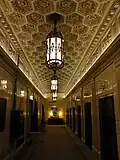 Elevator lobby in the Magnolia Building