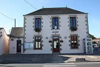 Town hall of Froidfond