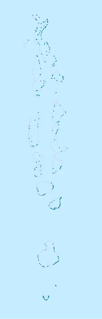 2014 AFC Challenge Cup is located in Maldives