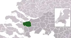 Location of Steenbergen
