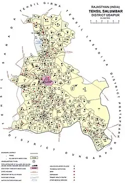 Salumbar tehsil