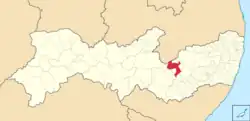 Location in Brazil