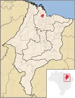 Location in Maranhão