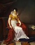 Portrait of Maria Luisa of Spain, duchess of Lucca (1810–11), Palazzo Pitti, Florence