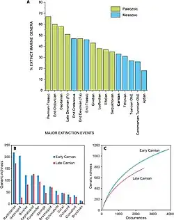 Marine extinctions[8]